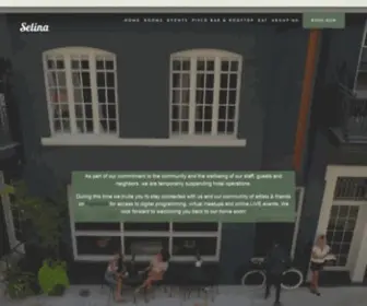 Catahoulahotel.com(The Selina Catahoula Hotel near the French Quarter New Orleans) Screenshot