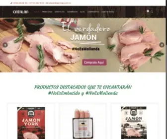 Catalan.com.co(Catalán) Screenshot