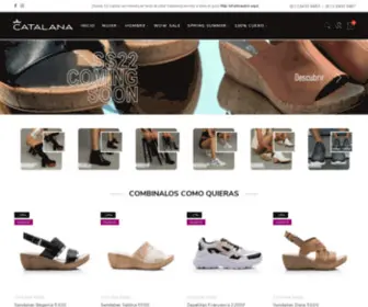 Catalanashoes.com(Catalana Shoes) Screenshot