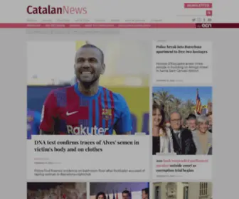Catalannews.com(Catalan News) Screenshot