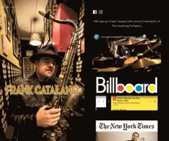 Catalanomusic.com(Frank Catalano) Screenshot