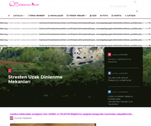 Catalcarehberi.com(Çatalca Rehberi) Screenshot