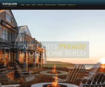 Cataldobuilders.com(America's Best Builder 2011) Screenshot