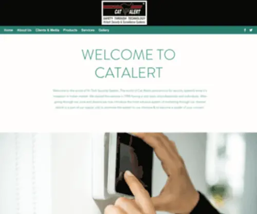 Catalert.net(Home) Screenshot