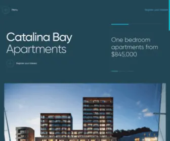 Catalinabayapartments.co.nz(Catalina Bay Apartments) Screenshot