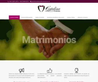 Catalinaeventos.cl(Eventos Matrimonios Graduaciones) Screenshot