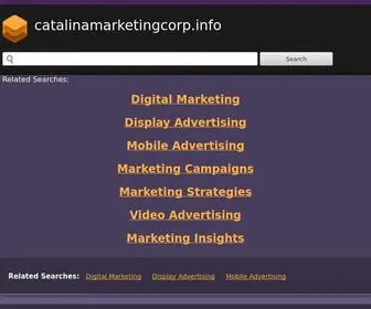 Catalinamarketingcorp.info(Catalinamarketingcorp info) Screenshot