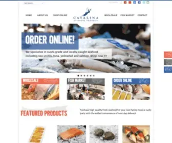 Catalinaop.com(Buy Sushi Grade Fish Online) Screenshot