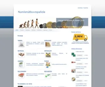 Catalogodemonedas.es(Portada) Screenshot