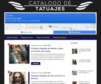 Catalogodetatuajesparahombres.com(Catalogo de Tatuajes para Hombres) Screenshot