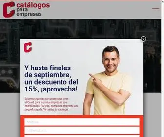 Catalogosparaempresas.com(Catálogos para Empresas) Screenshot