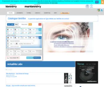 Catalogue-Lentilles.fr(L'adaptation de lentilles de contact multi) Screenshot