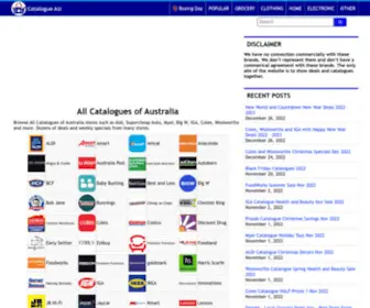 Catalogueau.com(Sales & Specials and Popular Weekly Catalogues) Screenshot
