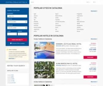 Cataloniatophotels.com(Catalonia hotels & apartments) Screenshot