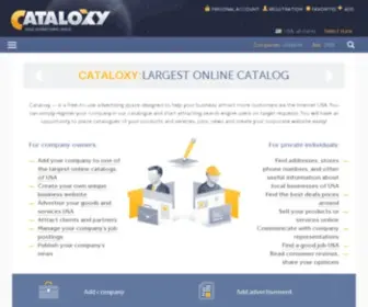 Cataloxy.us(Catalog of companies) Screenshot