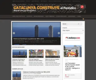 Catalunyaconstruye.com(Catalunya Construeix) Screenshot