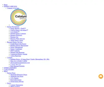Catalyst-Commercial.co.uk(Catalyst Digital Energy) Screenshot