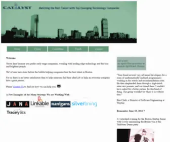Catalyst-Corp.com(Catalyst Corp) Screenshot