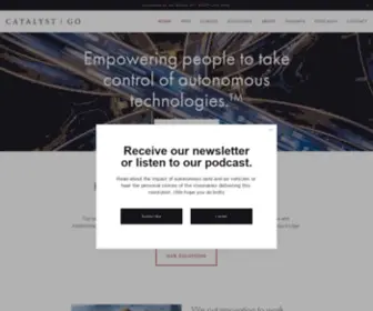 Catalyst-GO.com(Catalyst GO) Screenshot