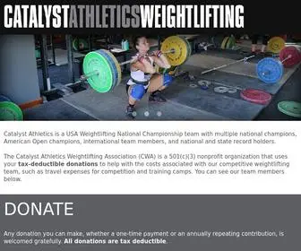 Catalystathletics.org(Catalyst Athletics Weightlifting Team) Screenshot