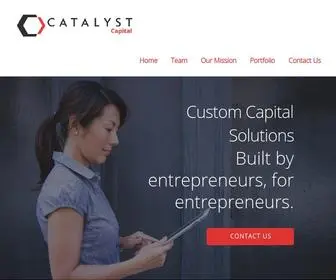 Catalystcapital.io(Catalyst Capital) Screenshot