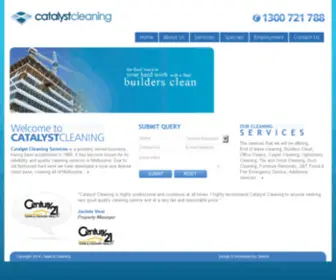 Catalystcleaning.com.au(Carpet Steam Cleaning) Screenshot