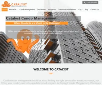 Catalystcondos.com(Catalyst Condos) Screenshot