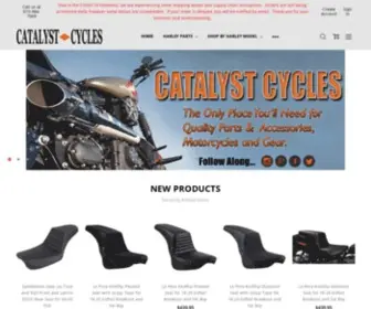 Catalystcycles.com(Harley Davidson Parts) Screenshot