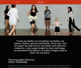 Catalystdance.com(Emily Johnson / Catalyst dance) Screenshot