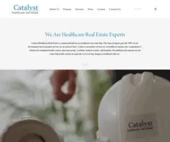 Catalysthre.com(Catalyst Healthcare Real Estate) Screenshot