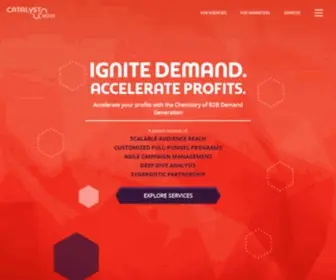 Catalystmediamarketing.com(Ignite Demand) Screenshot