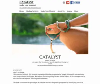 Catalystmoments.com(CATALYST) Screenshot