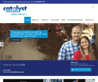 Catalystmortgage.com(Sacramento Home Mortgage Loans) Screenshot