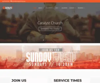 Catalystphilly.org(Catalyst Philly Church) Screenshot