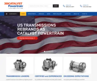 Catalystpowertrain.com(US Transmissions) Screenshot