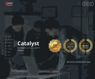 Catalystpr.in(PR agency in Chennai) Screenshot