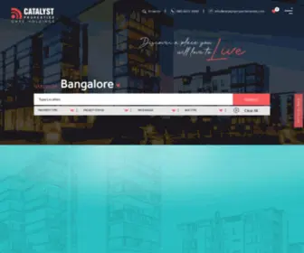 Catalystpropertiesindia.com(Catalyst Properties) Screenshot