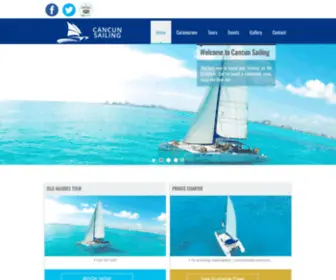 Catamarans-Cancun.com(Catamarans Cancun) Screenshot