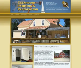 Catamountpaintingandrestoration.com(Catamount Painting & Restoration) Screenshot