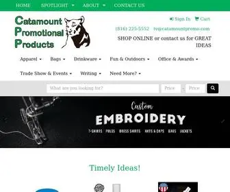 Catamountpromo.com(Catamount Promotional Products) Screenshot