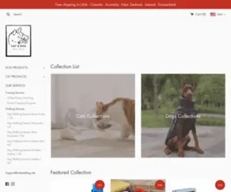 Catanddog.me(Create an Ecommerce Website and Sell Online) Screenshot