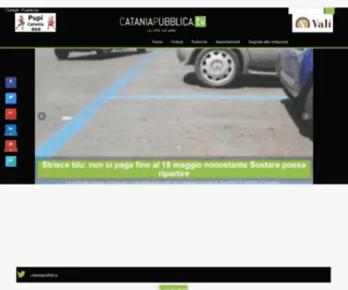 Cataniapubblica.tv(Tg catania) Screenshot