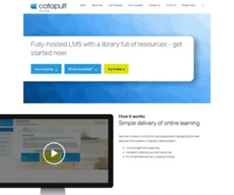 Catapult-Elearning.com(Online RTO resources & fully hosted LMS) Screenshot