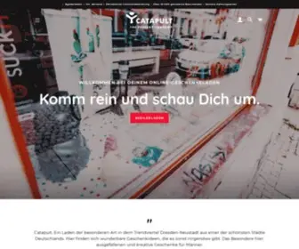 Catapult.de(CATAPULT Der Geschenkeladen in der Dresdner Neustadt) Screenshot