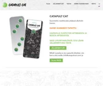 Catapultcat.com(TERVEELLISEMPI TAPA NAUTTIA ALKOHOLIA) Screenshot