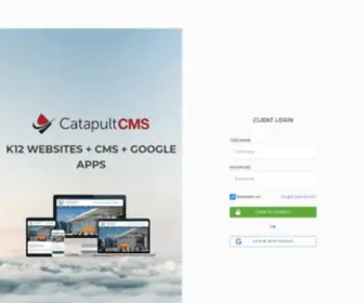 Catapultcms.com(Catapultcms) Screenshot