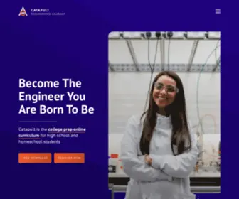Catapultea.com(60% of hopeful engineers drop out. Catapult) Screenshot