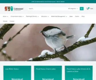 Cataraquiconservation.ca(Cataraqui Conservation) Screenshot