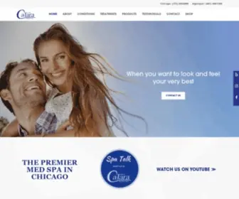 Cataraspa.com(Med Spa Chicago and Algonquin) Screenshot