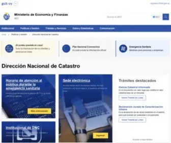 Catastro.gub.uy(Dirección Nacional de Catastro) Screenshot